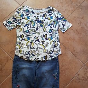 Two new, one with tags. Loft Outlet Tees